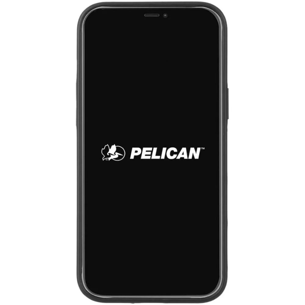 iPhone 12‎ Pro Case Black Pelican Protector with Integrated Wrist Sling Strap